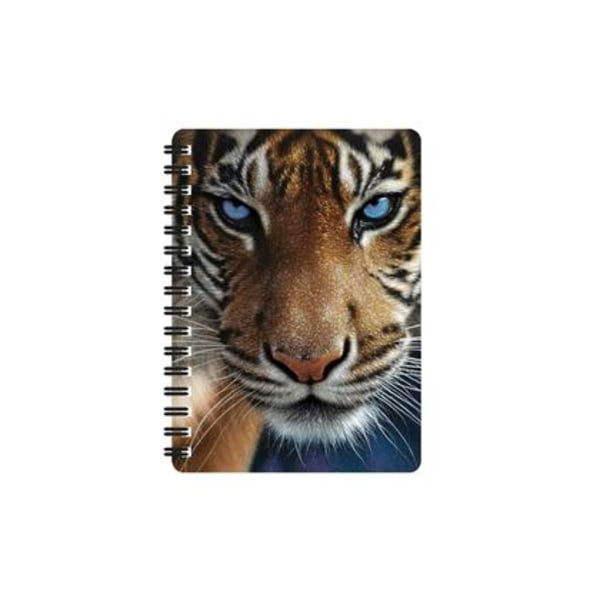Anteckningsbok 3D Tiger blå ögon - Krabat