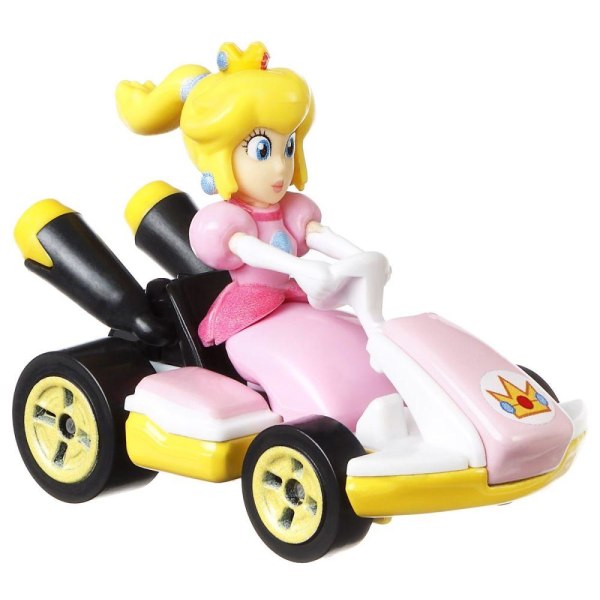 Hot Wheels Mario Kart Replica Diecast 1:64, Cat Peach Standard K