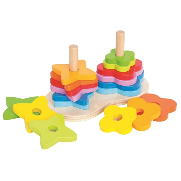 Hape Double Rainbow Stacker
