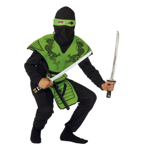 Utklädning Ninja Grön Storlek 160