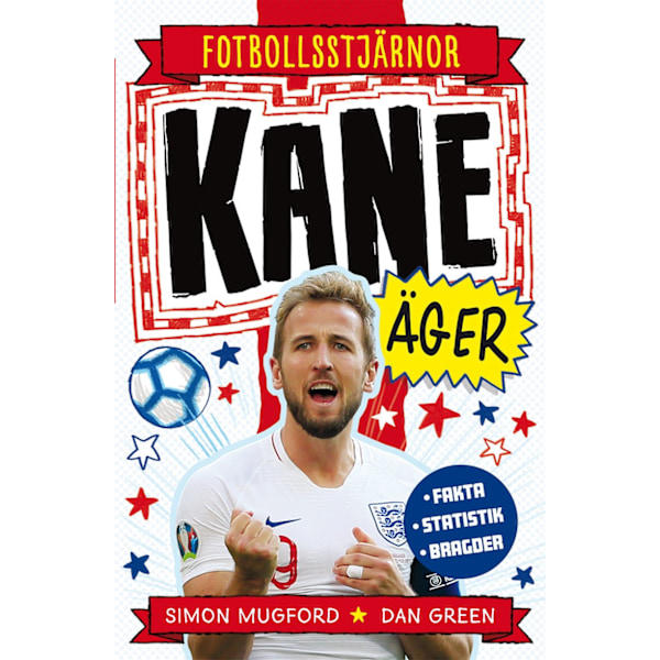 Bok Fotbollsstjärnor, Kane Äger