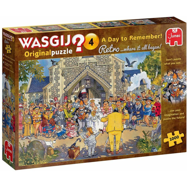 Jumbo Wasgij Retro Original A Day To Remember! Puslespil 1000 br