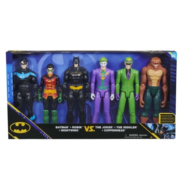 Batman 30 cm Figur - 6 Pack