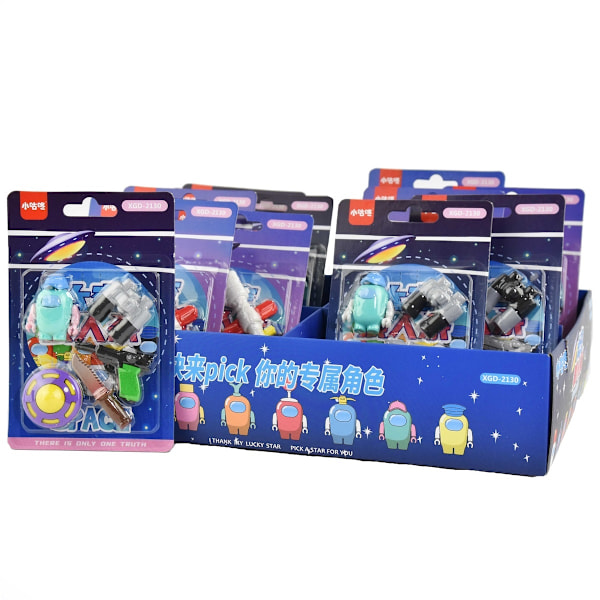 Viskelæder Space Set - Robetoy