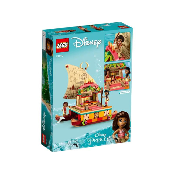 LEGO Disney 43210 Moanas navigationsbåd