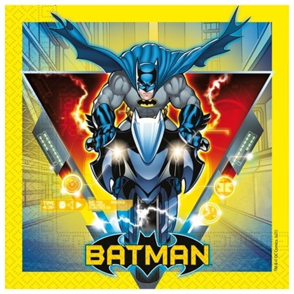 Batman Servetter 20-Pack