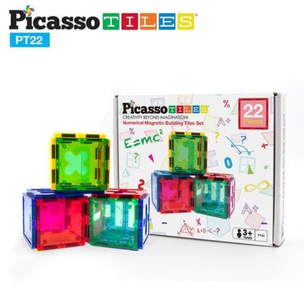 Picasso-Tiles 22 bitar Natur