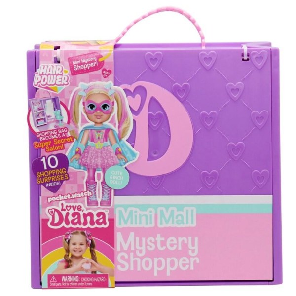 Love Diana Mini Mall Super Salon, 15 cm