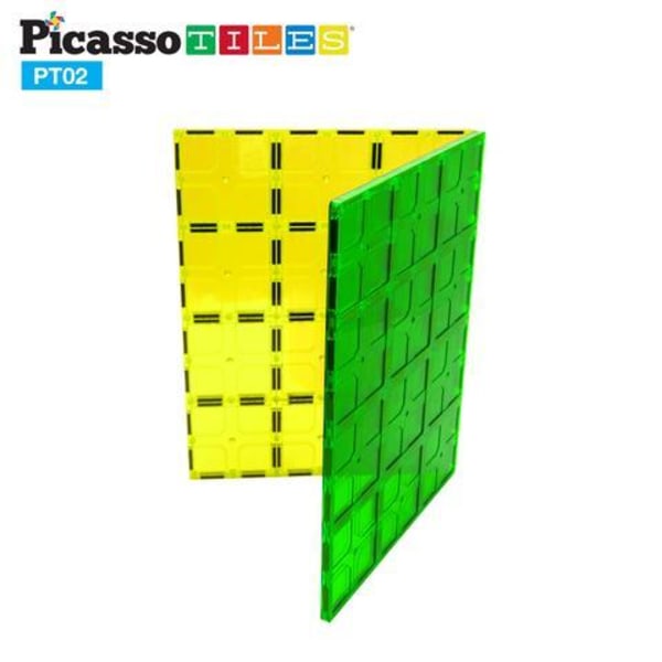 Picasso-Tiles Suuri magneettilevy, XL, 2 kpl Multicolor