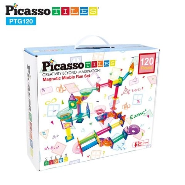 Picasso-Tiles 120 bit kuglebane Multicolor