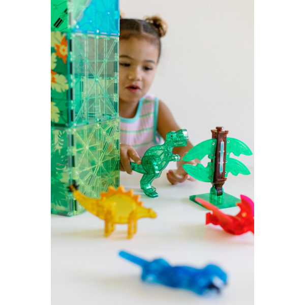 Magna-tiles, Dino World XL- 50 pcs