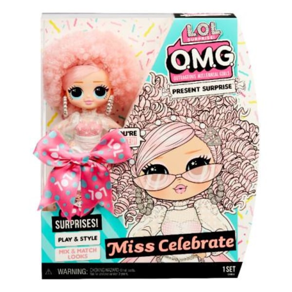 LOL. Yllätys! OMG Birthday Doll Miss Celebrate