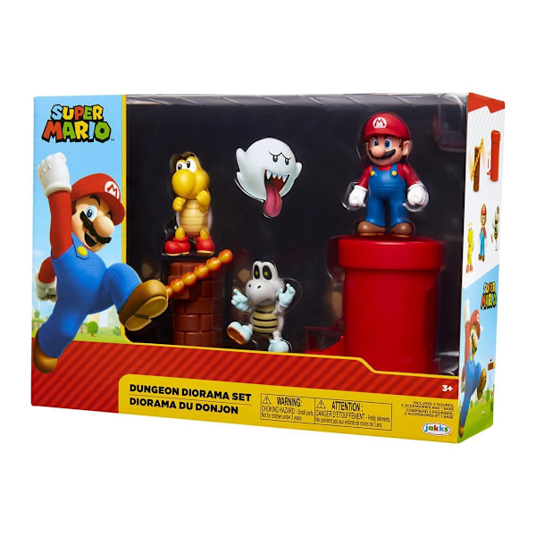 Super Mario Diorama Set Dungeon