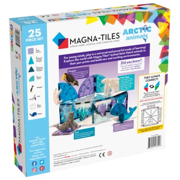 Magna-fliser, Arctic Animals - 25 stk