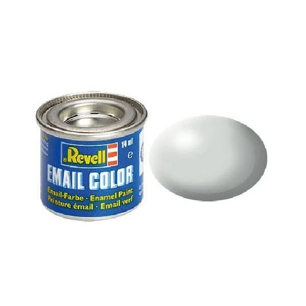 Revell Emaljfärg 14 ml. Ljusgrå Silk Grå