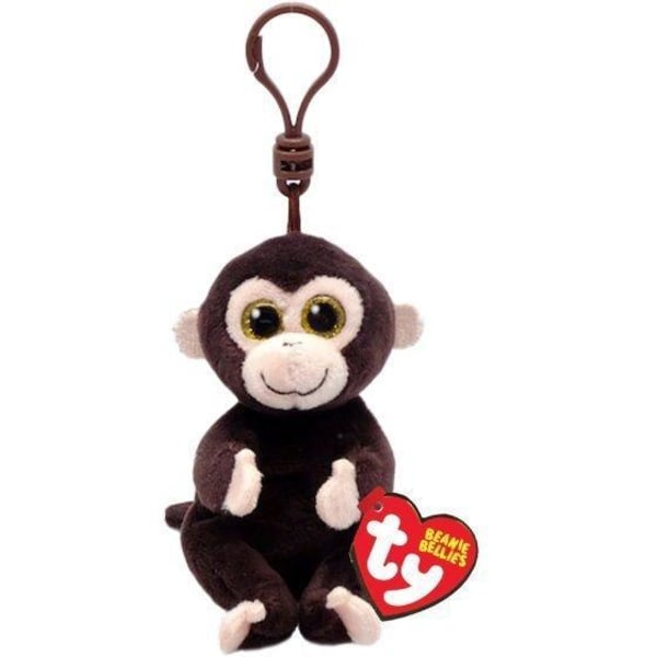 TY Beanie Belies Clip Matteo Brown Monkey