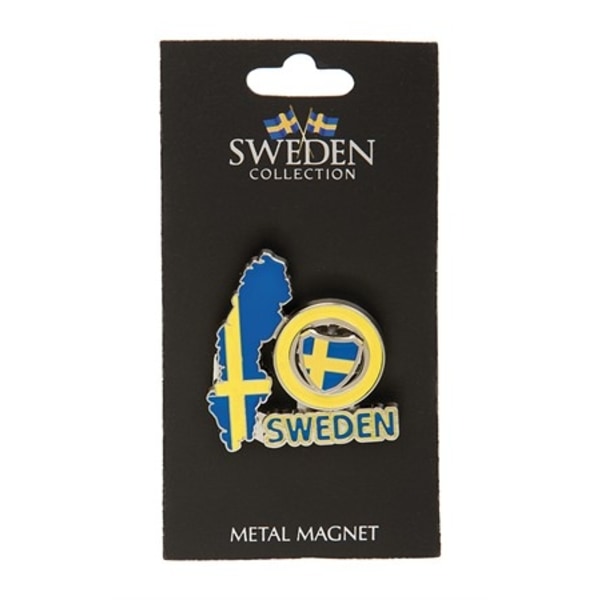Ruotsi Souvenir Spinner Magneetti, lippu