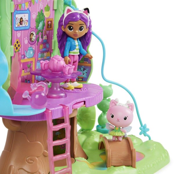 Gabby's Dollhouse Kitty Fairy's Garden Treehouse