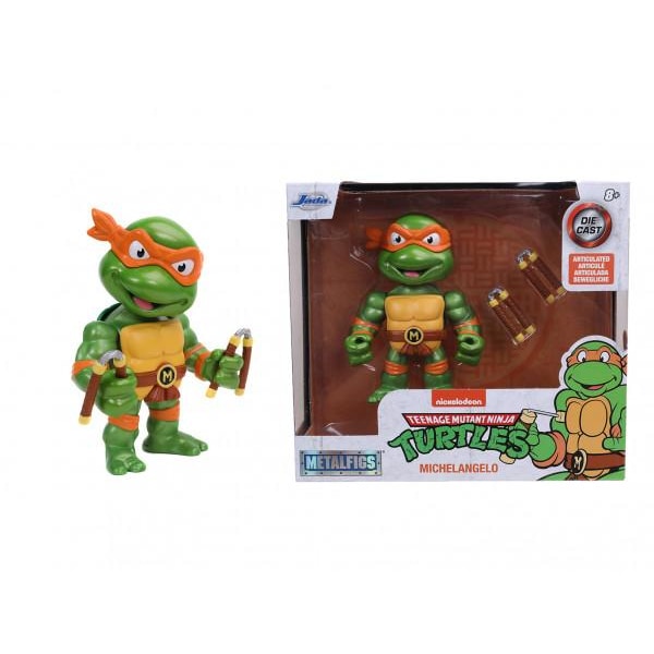 Ninja Turtles Michelangelo Figur, 10 cm