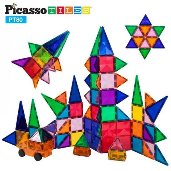 Picasso-laatat 80 kpl autolla