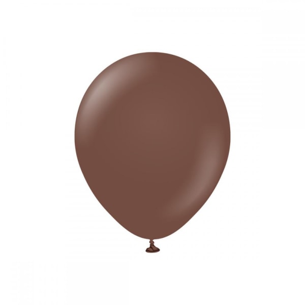 Latex balloner 25-Pak Chokoladebrun, 30 cm - Ballongkungen