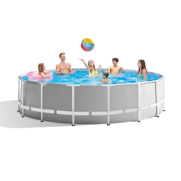 Intex Prism Pipe Pool 457x122cm sis. suodatinpumppu, turvatikkaat,
