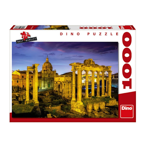 Dino 1000 Bitars Pussel, Rom Rommanum multifärg