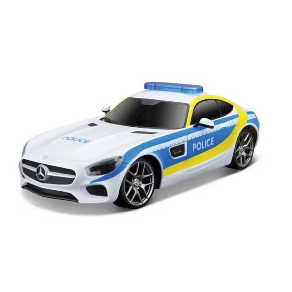 Radio-ohjattu Mercedes-AMG GT Ruotsin poliisi 1:24