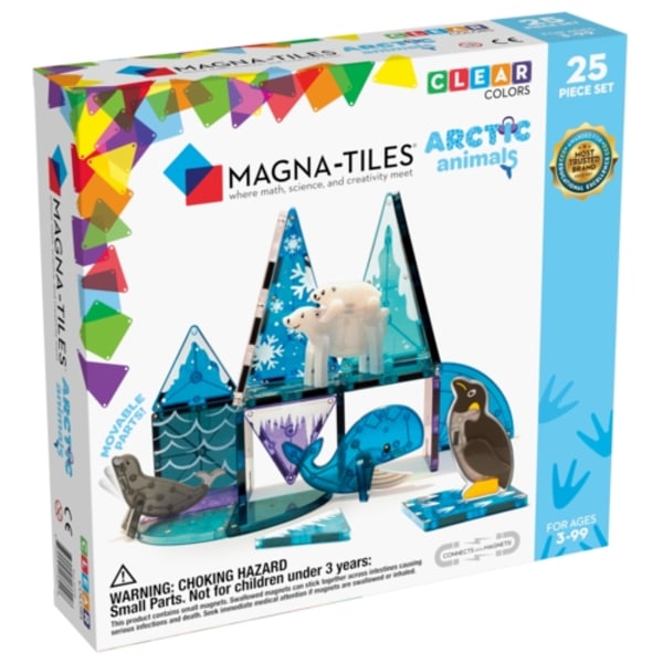 Magna-laatat, Arctic Animals - 25 kpl