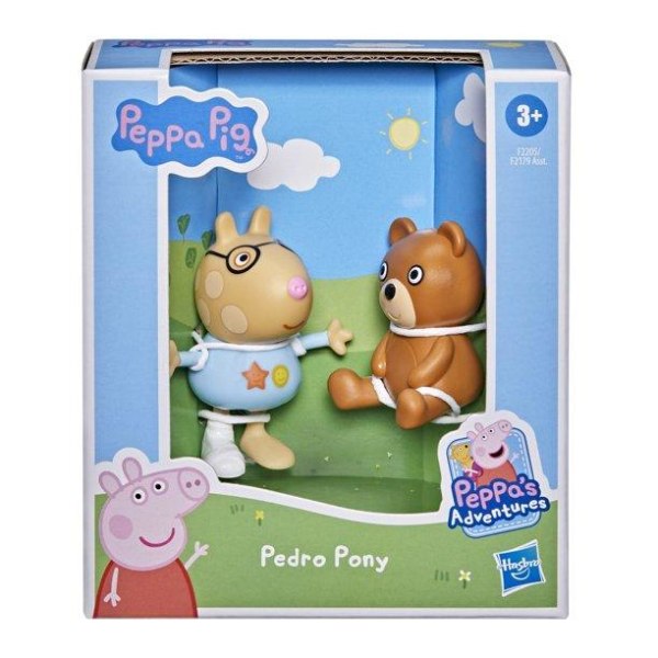 Greta Pig Fun Friend Figur, Pedro Ponny