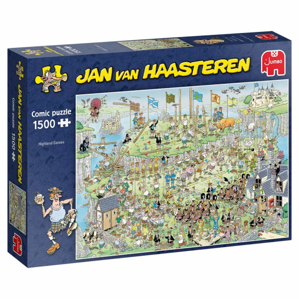Jan van Haasteren Highland games, Pussel 1500 Bitar