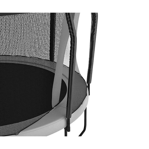 Acrobat Rund Trampolin Orbit Pro 427 cm, Mørkegrå/sort