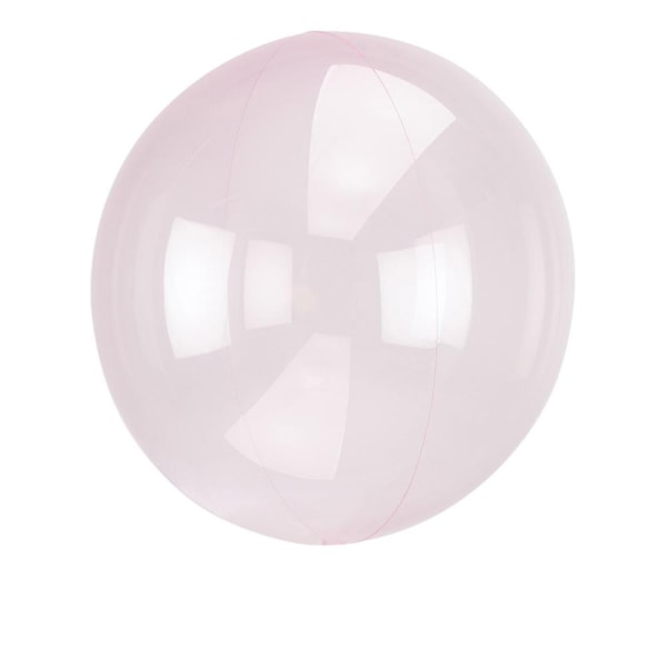 Folieballong Clear Crystal, Ljuslila - Ballongkungen
