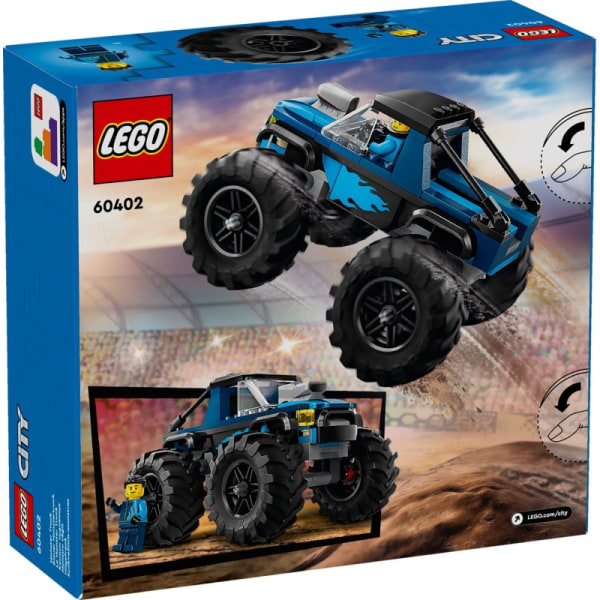 LEGO City 60402 blå monstertruck