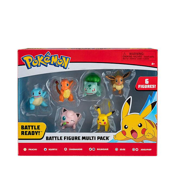 Pokémon Battle Figurine 6-pakkaus