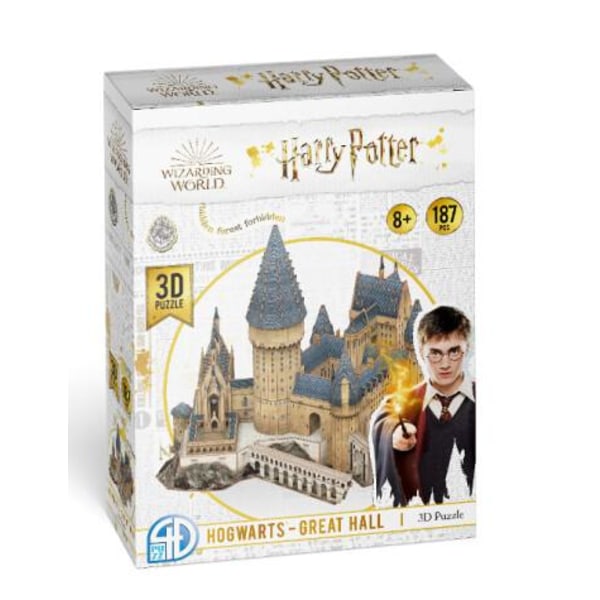 Harry Potter Stora Salen 3D-Pussel 187 Bitar