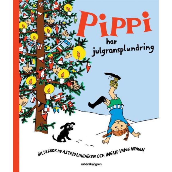 Pippi har juletræsplyndring - Hjelm Forlag