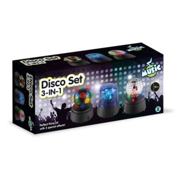 Music Disco 3-i-1 sæt