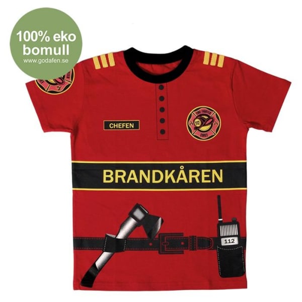 Brandmans T-shirt 3-4 år - Den Goda Fen