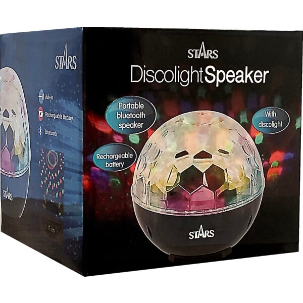 Disco Ball med Bluetooth Speaker