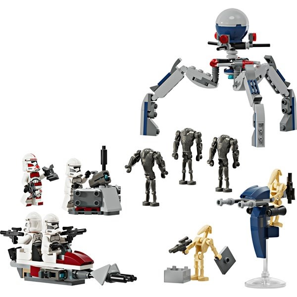 LEGO Star Wars 75372 -kloonisotilas ja taisteludroidi -taistelupaketti
