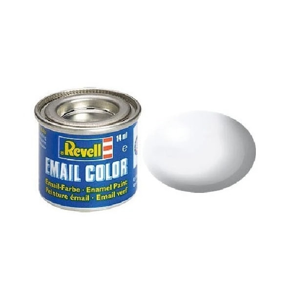 Revell Emaljfärg 14 ml. White Silk Hvid