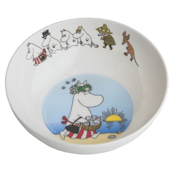 Moomin Bowl Archipelago in Melamin - Right Start