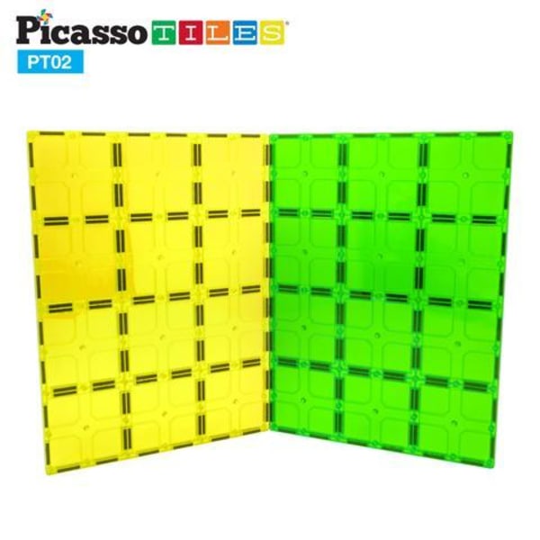 Picasso-Fliser Stor magnetplade, XL, 2 stk Multicolor