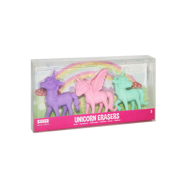 Sense Sudd Unicorn 3-pak