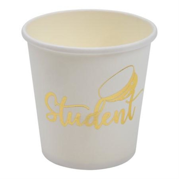 Student Pappmugg 8-pack