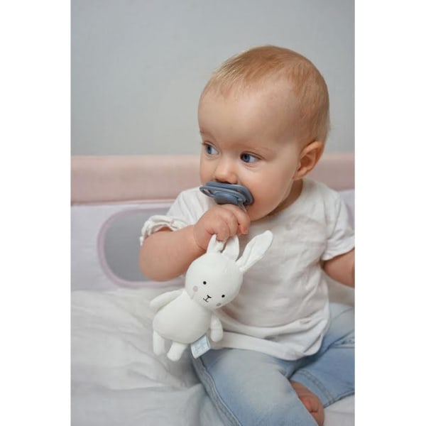 Lahjapakkaus Vauvan huopa Pink & Bunny Pacifier kaveri - Jabadab