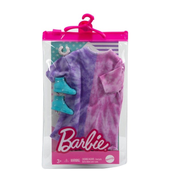 Barbie Fashion and Accessories Batikfrägad klänning i Lila