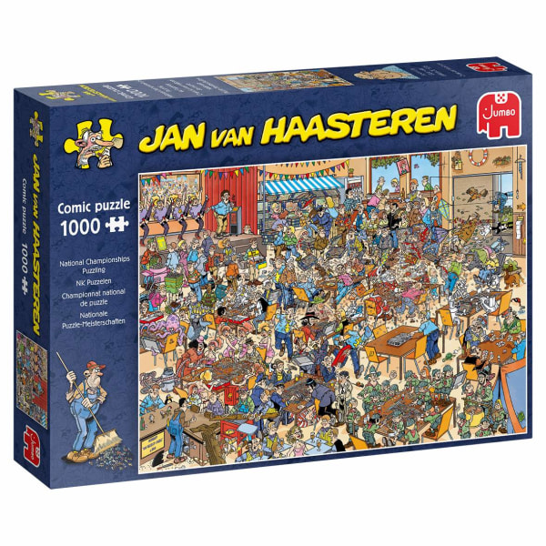 Jan van Haasteren nationale mesterskaber, puslespil 1000 brikker