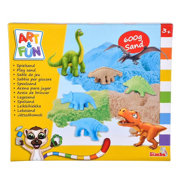 A&F Playsand Set Dinosaurier